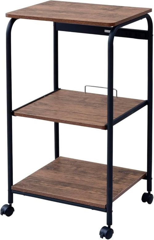 山善(YAMAZEN) レンジ台 キャスター付き GRW-41R