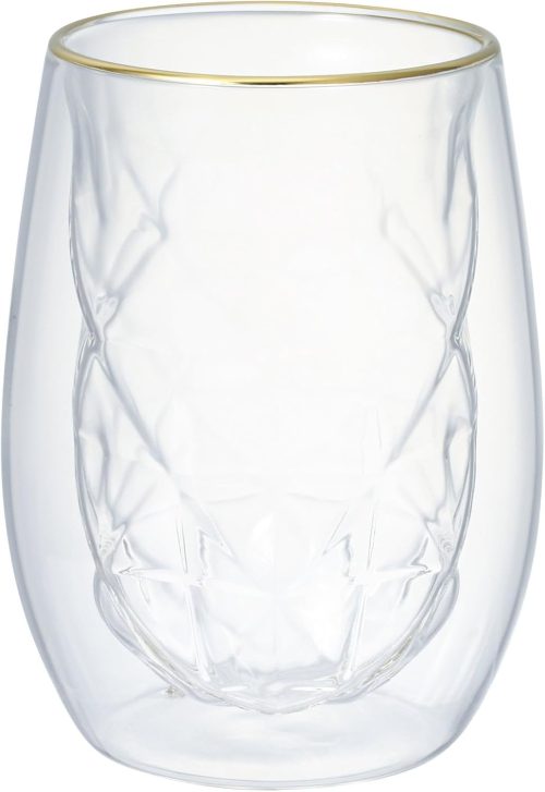 フランフラン(Francfranc) ダイヤ ダブルウォールグラス