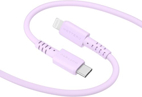 モッテル(MOTTERU) しなやかで絡まない シリコンケーブル MOT-SCBCLG100