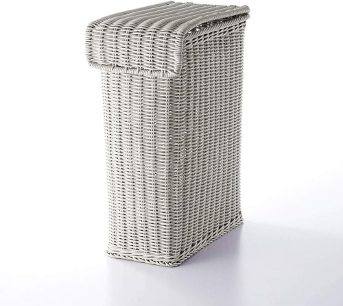 ベルメゾン(Belle Maison) 隙間に置ける&洗えるラタン調ランドリーボックス レギュラー