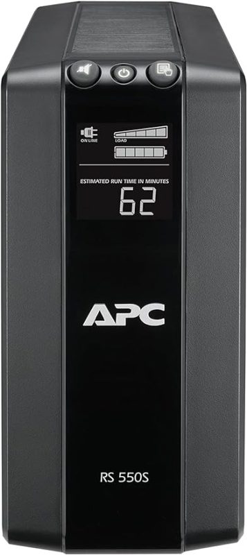 シュナイダーエレクトリック(APC) APC UPS 無停電電源装置 単相 RS 550VA 正弦波出力 バッテリーバックアップ 100V BR550S-JP