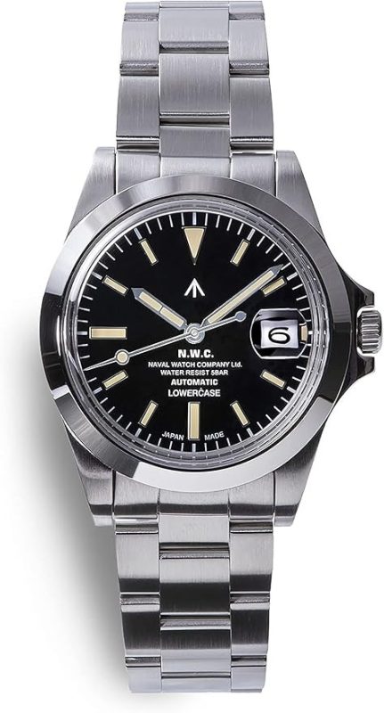 ナバルウォッチ(NAVAL WATCH) Naval Watch Produced By LOWERCASE Mechanical S/S 3 links Metal band FRXA001