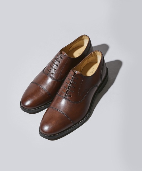 アルフレッドバニスター(alfredoBANNISTER) 内羽根 ストレートチップシューズ