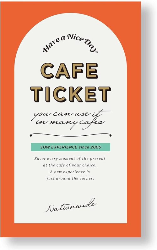 ソウエクリペリエンス カフェチケット 全国版 景品セット