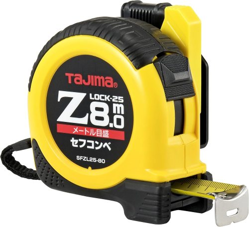 タジマ(Tajima) Zロック 25mm幅8.0m セフ SFZL25-80BL