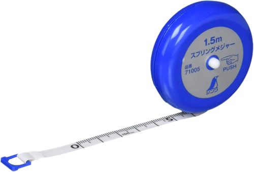 シンワ測定(Shinwa Sokutei) スプリングメジャー 1.5m 71005