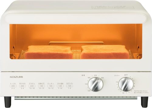 コイズミ(KOIZUMI) オーブントースター KOS-1205/W