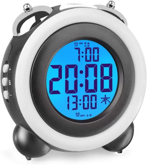 HAMOIARC 大音量目覚まし時計 GH0705NE