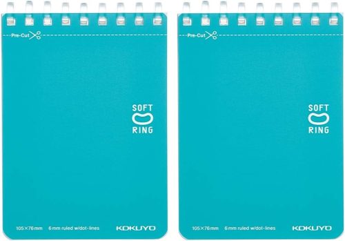 コクヨ(KOKUYO) ソフトリングドットB罫50枚A7空 メ-SV371BT-LB