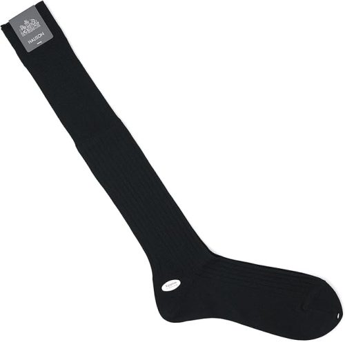 ハリソン(HALISON) エジプト綿 ワイドリブ ロングホーズ