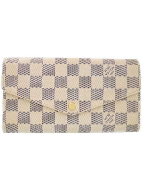 ルイ・ヴィトン(LOUIS VUITTON) ポルトフォイユ・サラ ダミエ・アズール