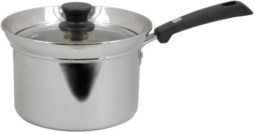 ベストコ イタリアーノ ふきこぼれにくいパスタ&ソースパン 18cm ストレーナー付 NQ-0181