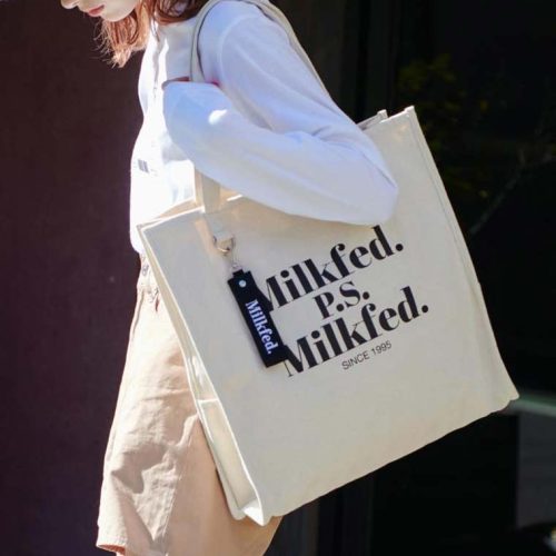 ミルクフェド(MILKFED.) DIDONE LOGO BIG TOTE MILKFED.