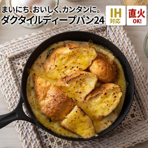 岩鉄鉄器(IWATETSU TEKKI) ダクタイル ディープパン24 10024