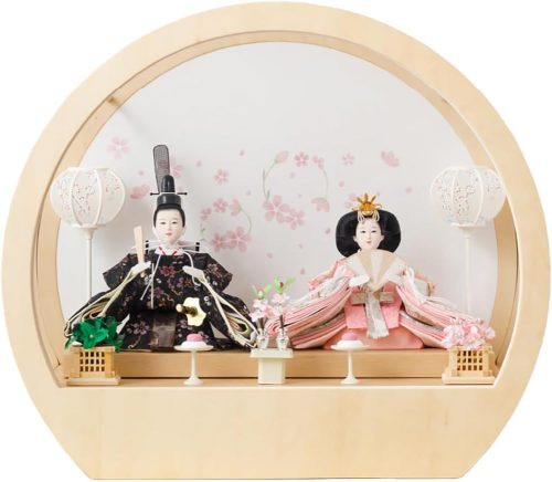 ぷりふあ(prefer) ふるうる ひな人形 はなのうた 丸型ケース飾り