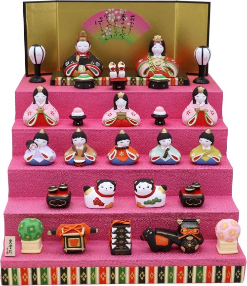 長生堂 雛人形 五段飾り 華みやび雛