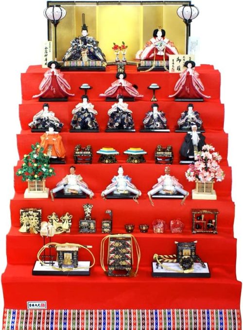 吉徳大光 十五人揃い 御雛 七段飾り