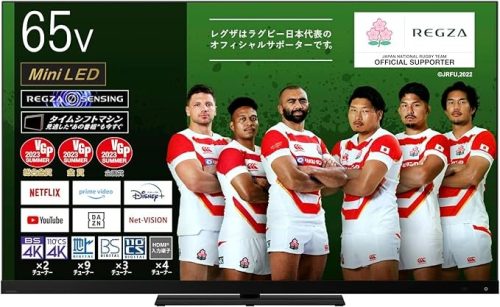 TVS REGZA タイムシフトマシン搭載4K Mini LED液晶レグザ 65Z970M