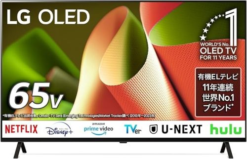 LGエレクトロニクス(LG Electronics) 65V型 4K有機EL  AIテレビ OLED OLED65B4PJA
