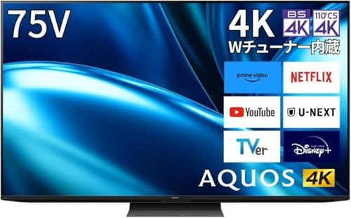 シャープ(SHARP) AQUOS 4K液晶テレビ 4T-C75FN1