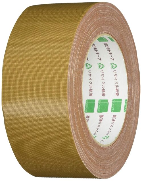 オカモト 重梱包用テープ 布テープ スタンダードタイプ #111