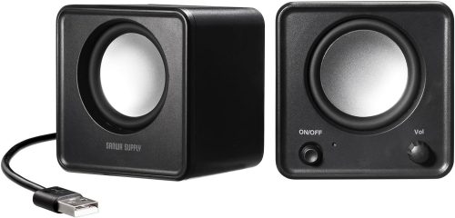 サンワサプライ(SANWA SUPPLY) コンパクトUSBスピーカー MM-SPU21BK