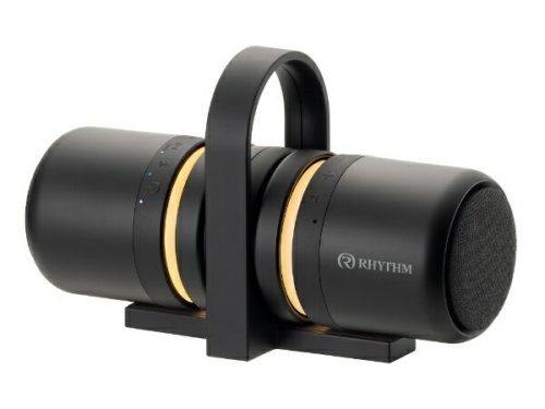 【新品未使用】RHITHM 防水ポータブルスピーカー ブラック RHYTHM 防水BluetoothスピーカーMAGSPEAKER DUOブラック