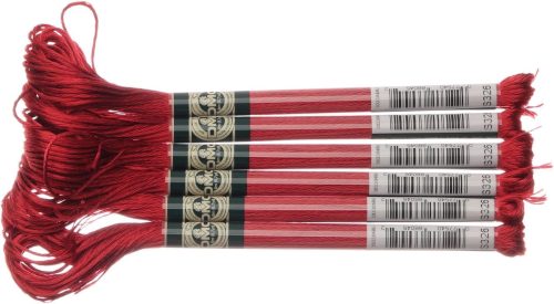 ディーエムシー(DMC) サテン糸 刺繍糸 6束入り25番 DMC1008F