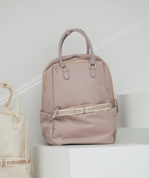 トッコ クローゼット(tocco closet) 配色リボン付きワーク&マザー2WAYリュック