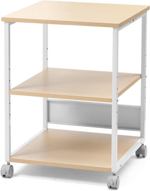 サンワサプライ(SANWA SUPPLY) プリンター台 3段 A3 大型 木製 100-LPS013