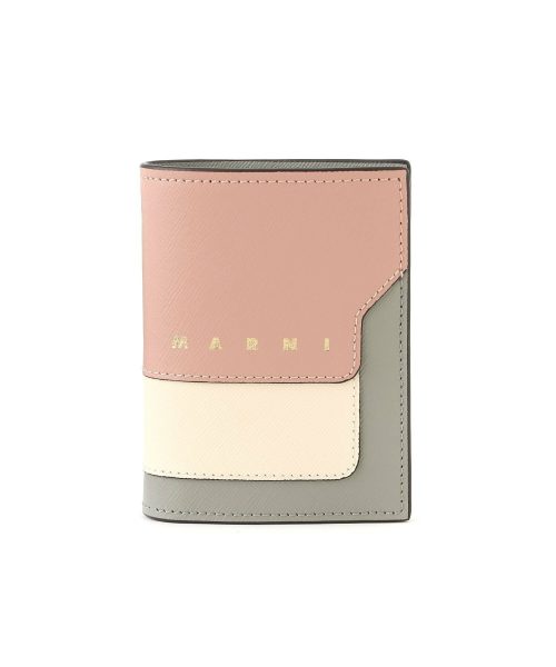 マルニ(MARNI) サフィアーノレザー製二つ折りウォレット