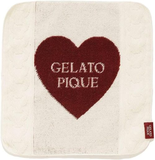 ジェラートピケ(gelato pique) Valentine ハートアランハンドタオル PWGG251634