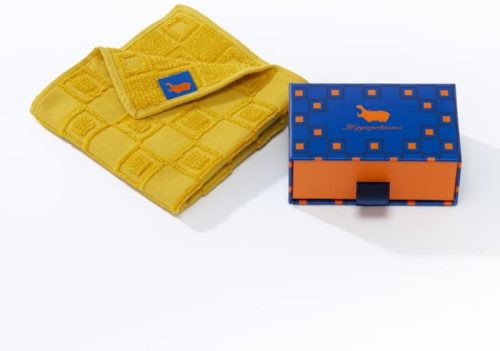 ヒポポタマス(Hippopotamus) オーガニックコットン＆バンブー ガーゼハンカチーフボックス