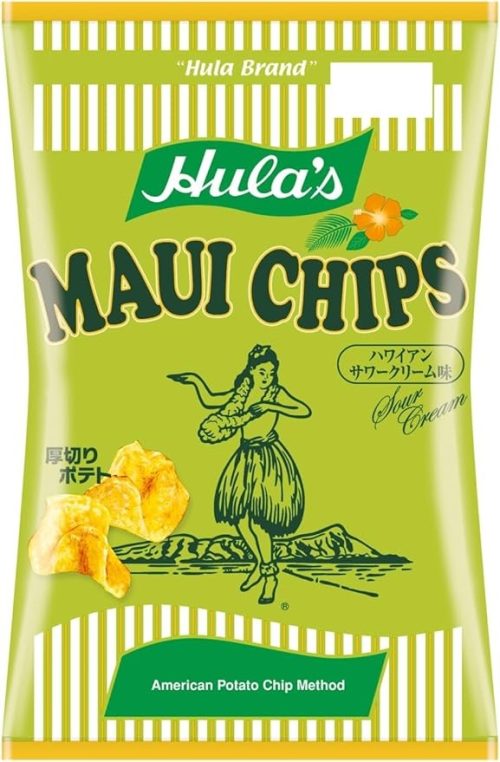 フラ印 マウイチップス ハワイアンサワークリーム味