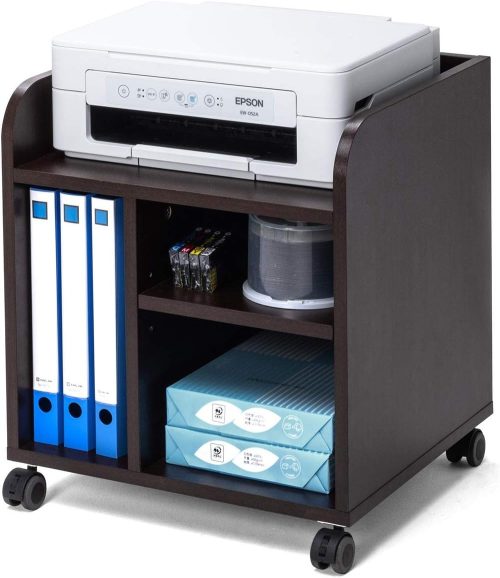 サンワサプライ(SANWA SUPPLY) プリンタ台 プリンタワゴン キャスター付き 100-PS014M