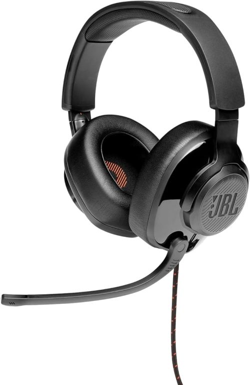 ジェイビーエル(JBL) フリップアップマイク付オーバーイヤーゲーミングヘッドセット Quantum 200