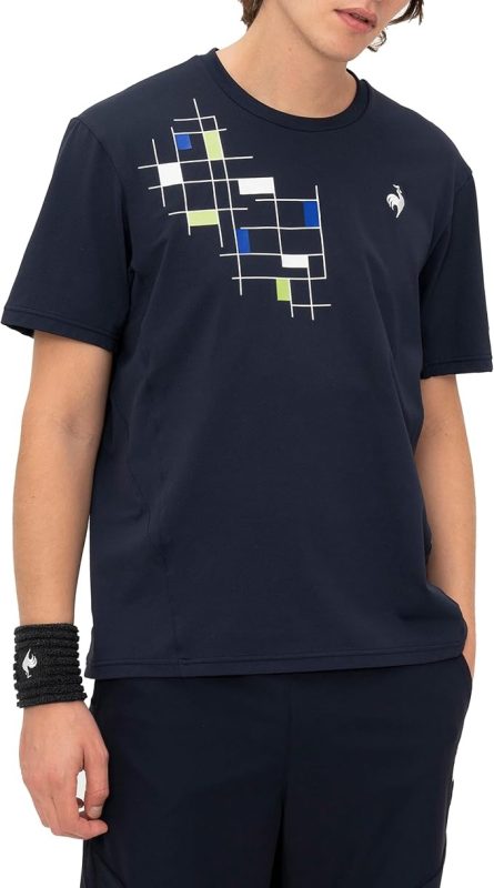 ルコックスポルティフ(le coq sportif) 接触冷感グラフィックゲームシャツ LN5SHT50M