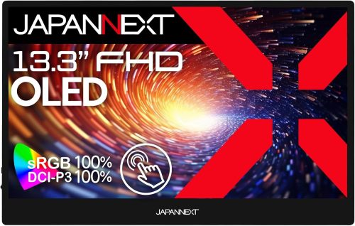 JAPANNEXT モニター 13.3インチ JN-MD-OLED1331FHDR-T