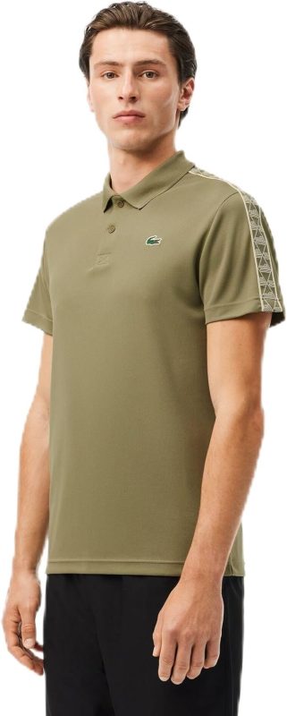 ラコステ(LACOSTE) モノグラムテーピングウルトラドライテニスポロシャツ DH2557