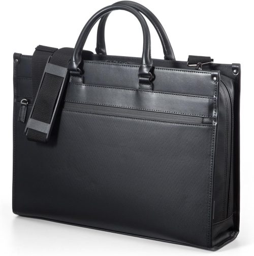 サンワサプライ(SANWA SUPPLY) 耐水ビジネスバッグ 15.6型ノートパソコン A4ファイル収納 メンズ 2WAYバッグ 200-BAG067WP