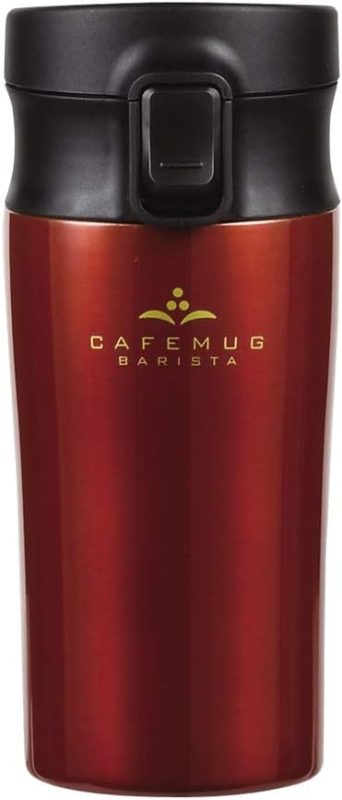 パール金属(PEARL METAL) カフェマグバリスタ ワンタッチタンブラー400 HB-4536