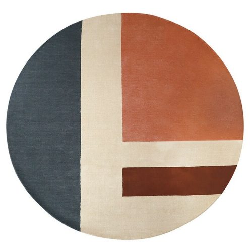 ア.デペシュ(a.depeche) ぺル ウール ラグ サークル 020-PEL-WRG