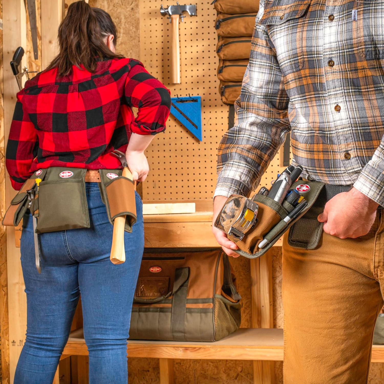 オレンジレザー腰袋 8ポケット付き(フローリストバッグ) オレンジレザー腰袋 8ポケット付き(フローリストバッグ) フローリスト