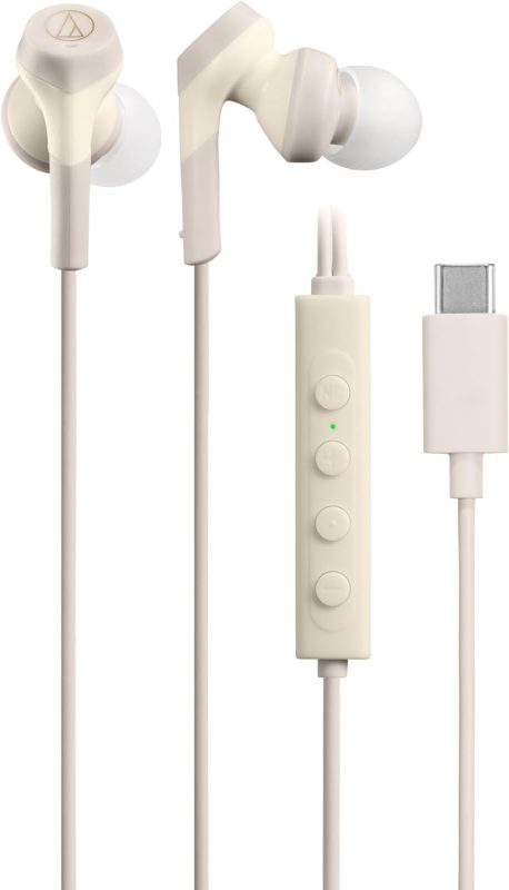 オーディオテクニカ(audio-technica) ノイズキャンセリングUSB Type-C用イヤホン ATH-CKS330NC