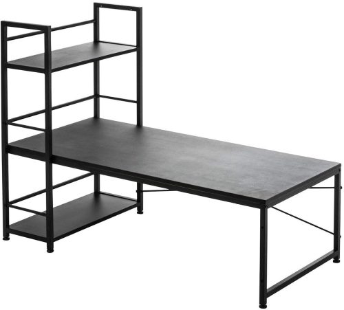 サンワサプライ(SANWA SUPPLY) ラック付きデスク ロータイプ シェルフ付き 100-DESKH023