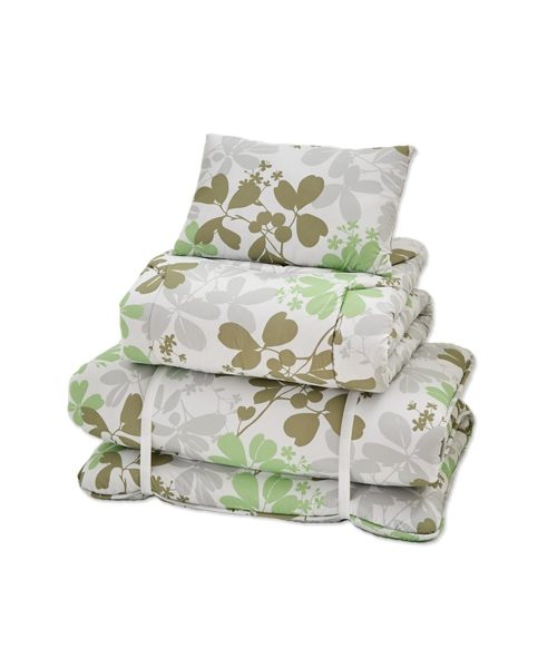 ニッセン ボリュームアップ布団3点セット しっかりウレタン・抗菌防臭・防ダニわた入り