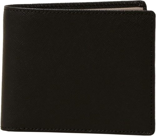 シップス(SHIPS) SAFFIANO LEATHER 2トーン 2つ折 ウォレット