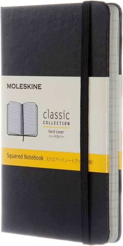 モレスキン(MOLESKINE) ハードカバー ノートブック ポケット 方眼