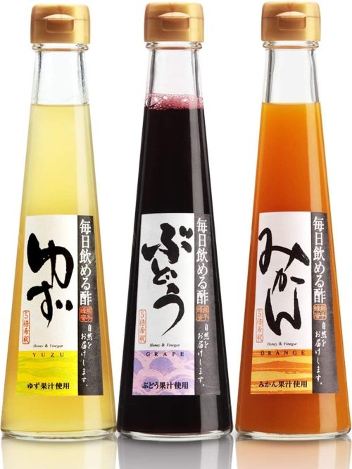 熊手蜂蜜 毎日飲める酢 選べる200ml×3本セット
