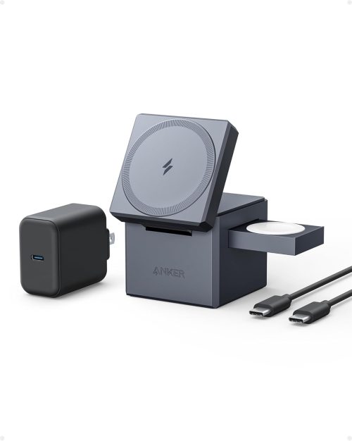 アンカー(ANKER) Anker 3-in-1 Cube with MagSafe Y1811